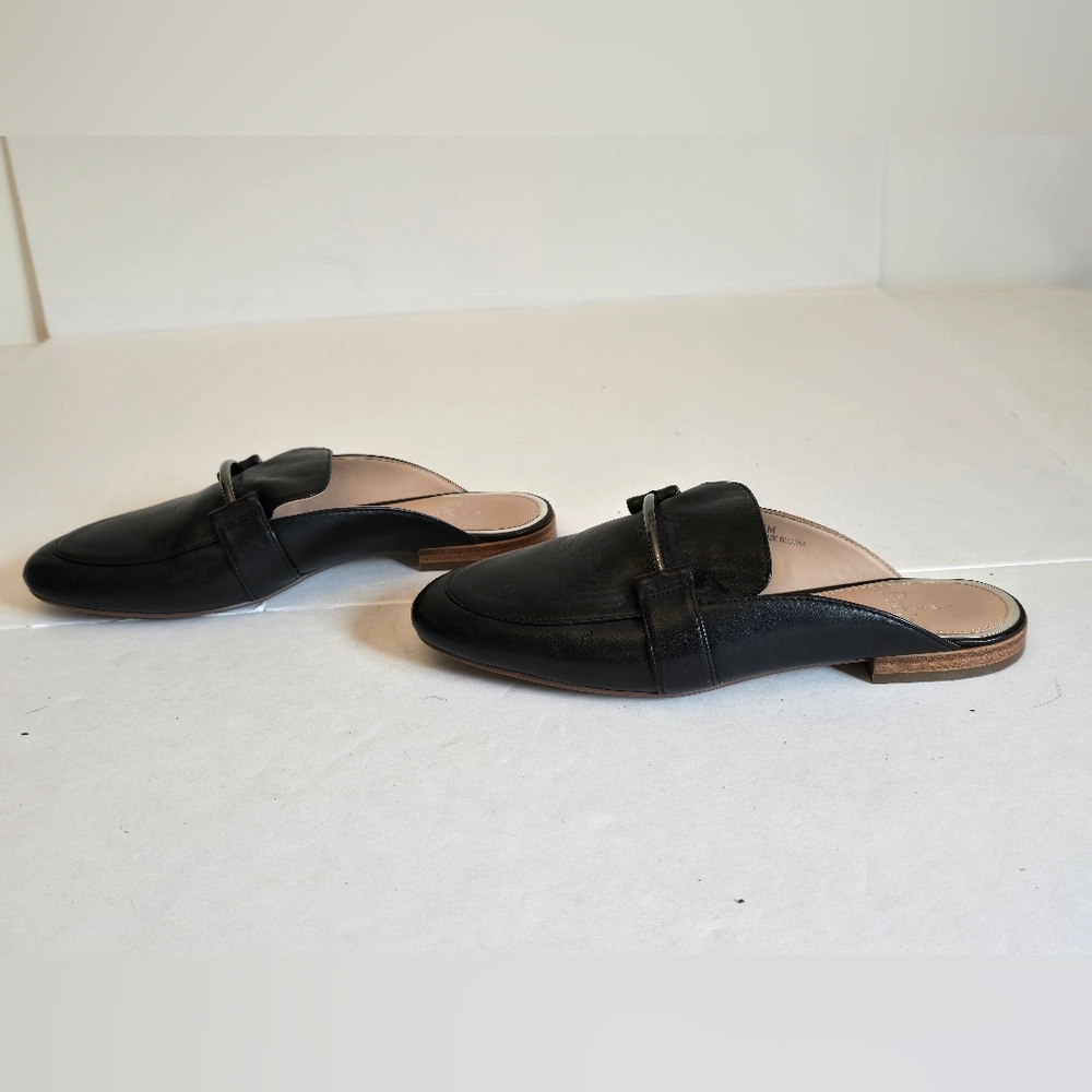 Linea Paolo Women's  Slip on Sliders Sandals Black Size 8 - Picture 10 of 13